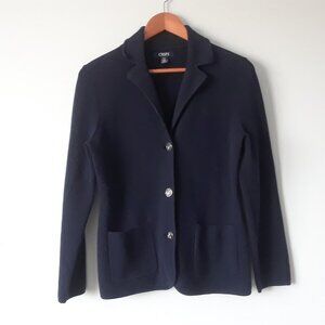 CHAPS Ralph Lauren Cotton Blazer Cardigan